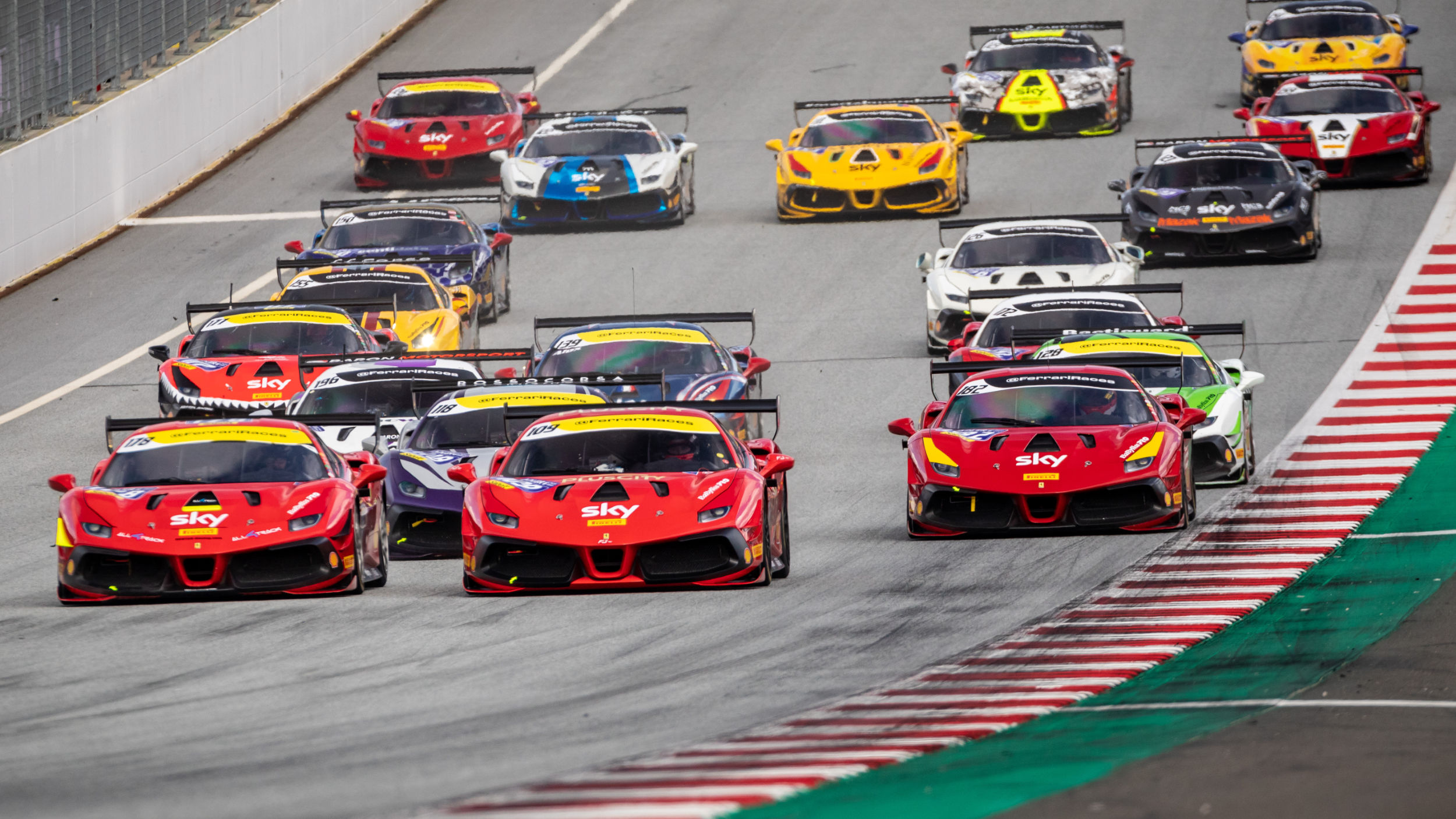 Ferrari Challenge Europa am Red Bull Ring Spielberg